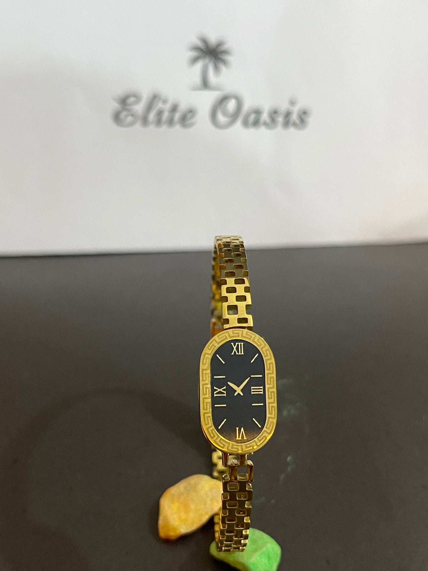 Royal Greek-Time Luxe Watch Bracelet – Stainless Steel