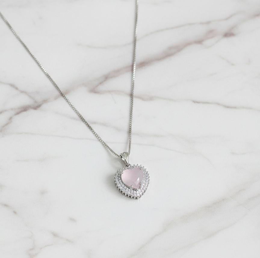 Elite Oasis “Royal Crimson Heart” Necklace