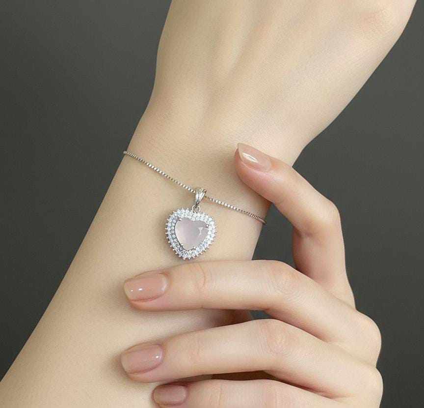 Elite Oasis “Royal Crimson Heart” Necklace