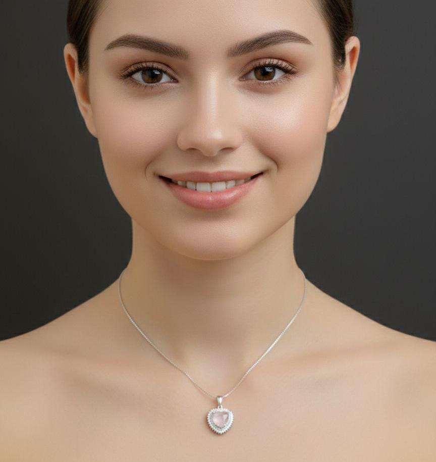 Elite Oasis “Royal Crimson Heart” Necklace