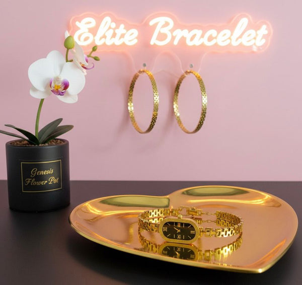 Royal Greek-Time Luxe Watch Bracelet – Stainless Steel