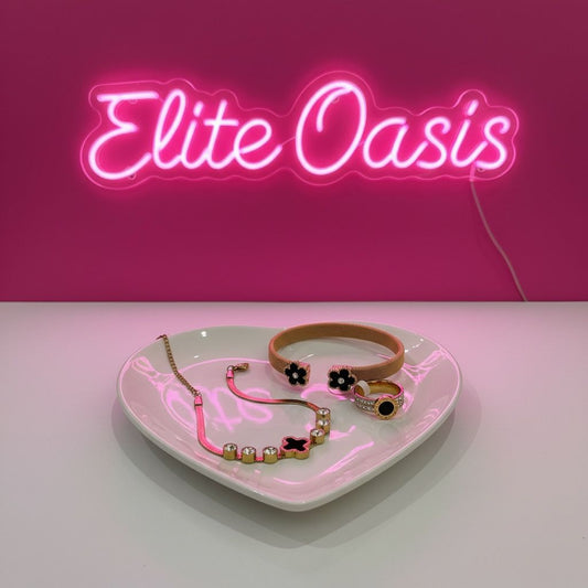 Girls therapy two bracelet ring Elegance Set  – Stainless Steel