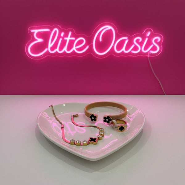 Girls therapy two bracelet ring Elegance Set  – Stainless Steel