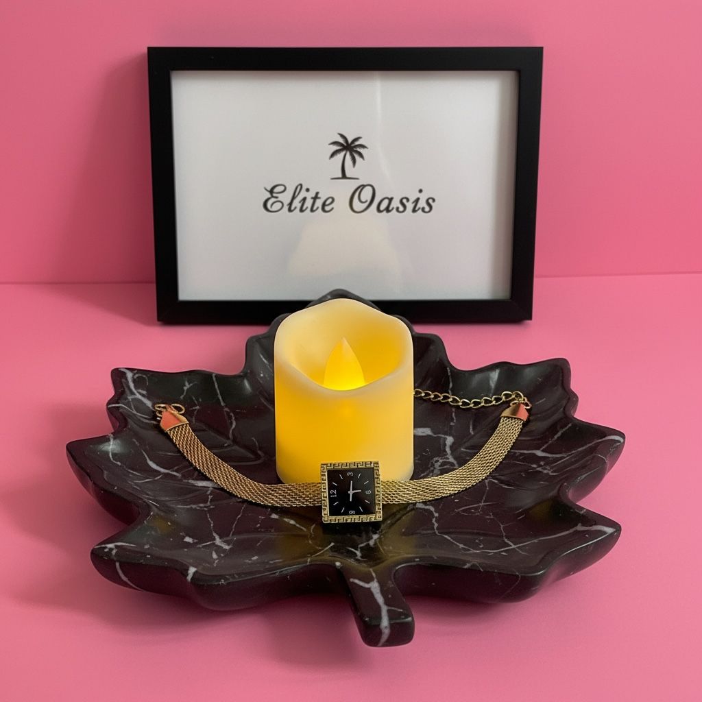 Royal Geometric Timepiece Mesh Bracelet – Stainless Steel